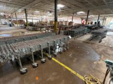 ASSORTED NESTAFLEX FLEXIBLE SKATEWHEEL AND BELT CONVEYORS