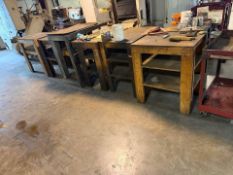 HEAVY DUTY WOOD WORKBENCHES – SHOP TABLES