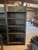 HEAVY DUTY INDUSTRIAL STEEL SHELVING 37.5X18X84 GREEN