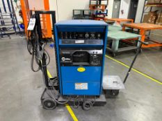 MILLER SYNCROWAVE 351 CONSTANT CURRENT AC/DC WELDING POWER SOURCE WITH CART