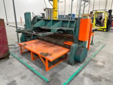 WYSONG MODEL 1072 10-GAUGE X 6-FOOT HEAVY DUTY MECHANICAL SQUARING SHEAR