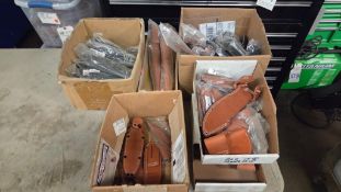 COLLECTION OF LEATHER KNIFE SHEATHS FOR VARIOUS KNIFE MODELS