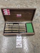 2000 STARRETT WEBBER RCS81AX 81-PIECE RECTANGULAR CHROME STEEL GAGE BLOCK SET - GRADE 3