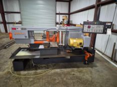 2023 HE&M SAW CYCLONE A-4 AUTOMATIC HORIZONTAL BAND SAW - WITH ROLLER CONVEYOR TABLE 16
