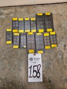 ASSORTED MANUFACTURERS CARBIDE CUTTING INSERTS