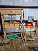 DAKE 75H H-FRAME HYDRAULIC PRESS - 75-TON, 2018 BVA ELECTRIC PUMP UPGRADE