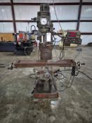 1982 YCI SUPERMAX YC-1 1/2VS KNEE MILL W/ BRIDGEPORT SHAPING ATTACHMENT
