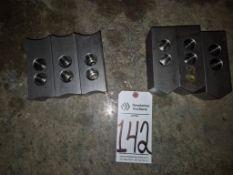(6) HURON KT12P STEEL SOFT LATHE CHUCK JAW - 1.5MM X 60