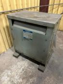 GTE SYLVANIA 302-415-3AN 30 KVA 3-PHASE DRY TYPE TRANSFORMER 480V DELTA TO 208Y/120V