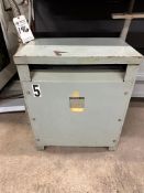 WESTINGHOUSE DT-3 45 KVA 3-PHASE DRY TYPE TRANSFORMER 480V DELTA TO 208Y/120V
