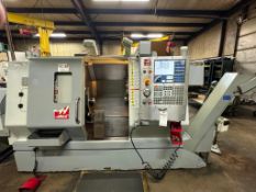 2007 HAAS SL-20B CNC SLANT BED TURNING CENTER LATHE WITH HIGH-PRESSURE COOLANT SYSTEM
