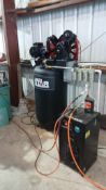 NORTHSTAR 7.5-HP 80-GALLON TWO-STAGE AIR COMPRESSOR WITH REFRIGERATED DRYER SYSTEM