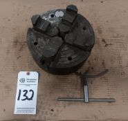 SKINNER-HORTON 4-JAW LATHE CHUCK WITH KEY