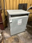 2012 EATON V48M28T75EE 75 KVA 3-PHASE DRY TYPE TRANSFORMER 480V DELTA TO 208Y/120V