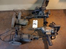 ASSORTED HANDHELD POWER TOOLS GROUP: BLACK & DECKER, PORTER-CABLE, CRAFTSMAN (4 PIECES)