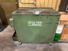 ULTRAMATIC EQUIPMENT CO. PORTABUR 5 5.0 CU. FT. VIBRATORY FINISHING MACHINE WITH MEDIA
