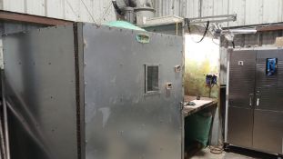 INDUSTRIAL OPEN-FACE PAINT SPRAY BOOTH