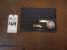 MEDA 901-0001 UNIVERSAL DIAL PROTRACTOR SET WITH CASE