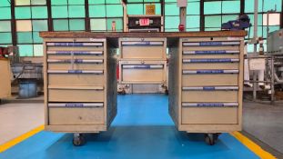 LISTA ROLLING TOOL CABINET WORKBENCH W/ 72