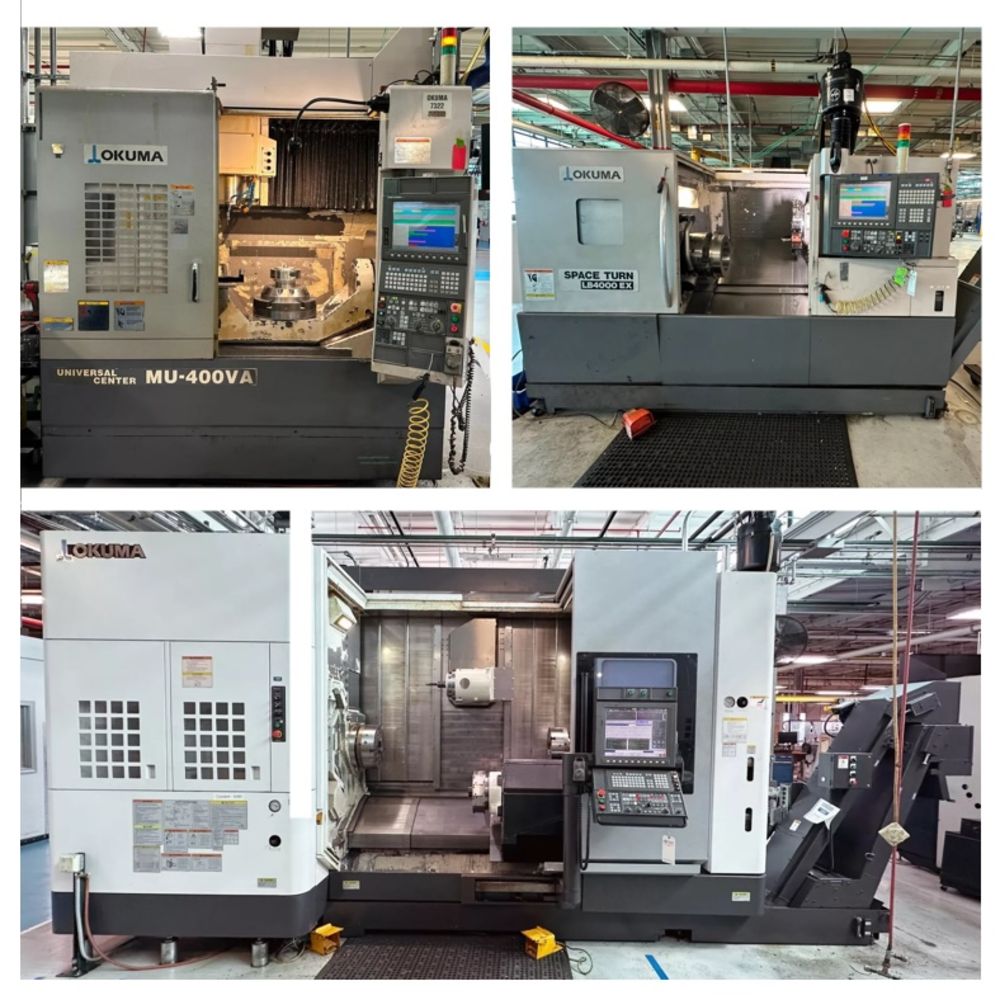 Precision CNC Machinery Surplus from a Mechanical Seals Manufacturer