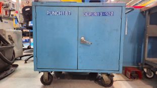 2-DOOR HEAVY-DUTY ROLLING TOOL CABINET