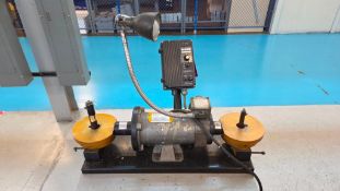 ACE MANUFACTURING BURR-BE-GONE DOUBLE-END COUNTERSINK DEBURRING MACHINE