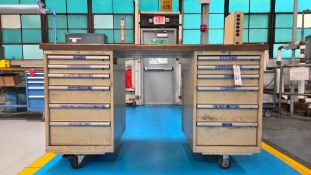 LISTA ROLLING TOOL CABINET WORKBENCH W/ 72