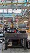 2002 BROWN & SHARPE GAGE 2000 COORDINATE MEASURING MACHINE W/ ROCK OF AGES GRANITE TABLE