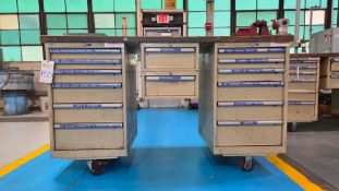 LISTA ROLLING TOOL CABINET WORKBENCH W/ 72