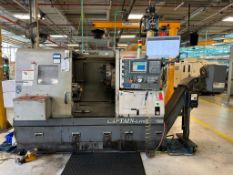 2004 OKUMA CAPTAIN-L470 CNC TURNING CENTER W/ ROYAL FILTERMIST & SCHUNK CHUCK
