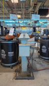 BALDOR 7306 1/2 HP PEDESTAL GRINDER W/ DUST COLLECTOR
