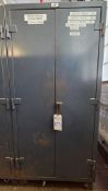 STRONG HOLD INDUSTRIAL MAINTENANCE STEEL CABINET W/ LOCKING HANDLE
