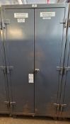 STRONG HOLD INDUSTRIAL MAINTENANCE STEEL CABINET W/ LOCKING HANDLE