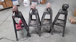 LOT OF (4) BENCH BUFFER/GRINDERS