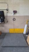 INDUSTRIAL FLOOR SCALE WITH DIGITAL CONTROL