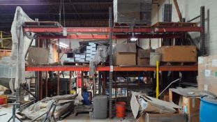 HEAVY DUTY PALLET RACKING WITH CONTENTS