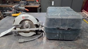 HITACHI C7ST CICULAR SAW & PORTER CABLE CIRCULAR SAW