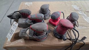ASSORTMENT OF PALM POWER SANDERS