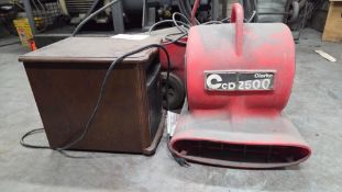 CLARKE AIR BLOWER/PORTABLE HEATER/ DAYTON PRESSURE WASHER