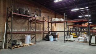 HEAVY DUTY PALLET RACKING WITH CONTENTS