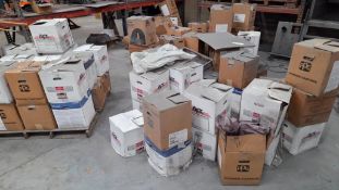 ASSORTED BOXES OF POWDER COATING PAINTS
