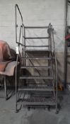 COTTERMAN CO. INDUSTRIAL ROLLING LADDER #599