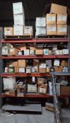 POWDER COATING PAINT & CONTENTS OF PALLET RACKING