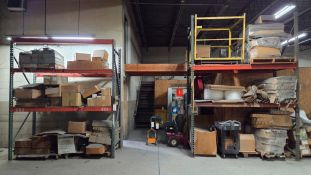 2 SETS OF HEAVY DUTY PALLET RACKING