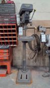 CEMENT MACHINERY 16 SPEED FLOOR DRILL PRESS