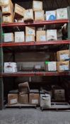 POWDER COATING PAINT & CONTENTS OF PALLET RACKING