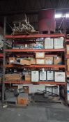 POWDER COATING PAINT & CONTENTS OF PALLET RACKING