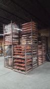 COLLECTION OF INDUSTRIAL POWDER COATING RACKS/FIXTURES/HOOKS