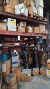 POWDER COATING PAINT & CONTENTS OF PALLET RACKING
