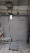 2 FLOOR SCALES WITH DIGITAL READER